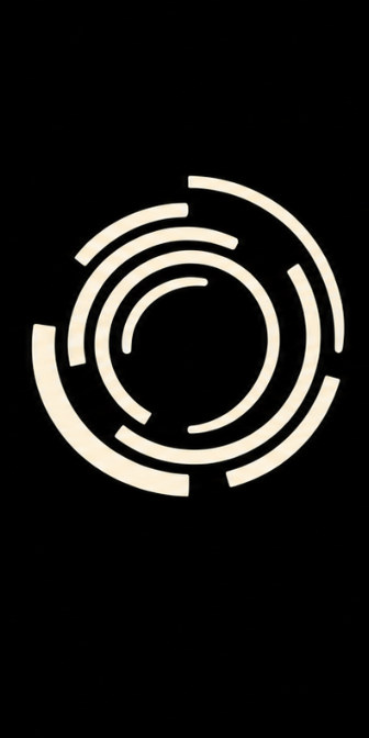 Original Open Circle graphic artwork